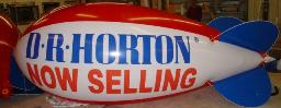 Blimps for Homebuilders - D.R. Horton 14ft. helium blimps